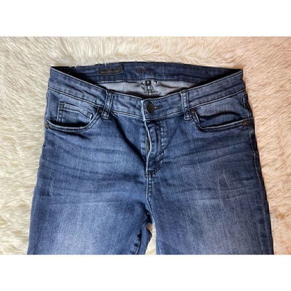 EUC KUT From the Kloth Ankle Straight Leg Jeans Size 8 - Picture 10 of 11